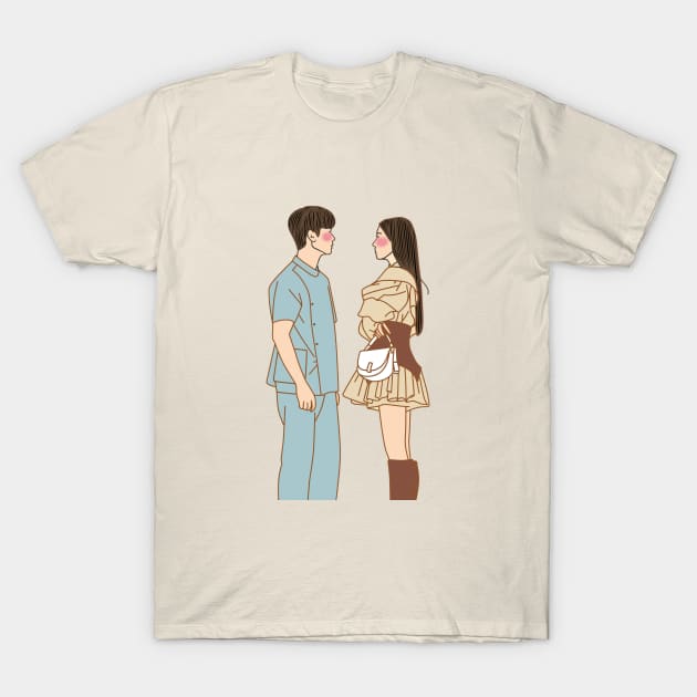 It's Okay to not be Okay K-drama T-Shirt by ArtByAzizah